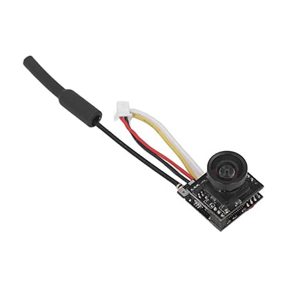 5.8G FPV Camera, OSD AIO 800TVL HD Micro FPV Camera NTSC PAL Switchable FPV Camera, 150° FOV Horizontal 170° DFOV Diagonal Viewing Angle