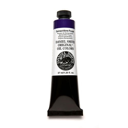 Daniel Smith Original Oil Color 37ml Paint Tube, Quinacridone Purple
