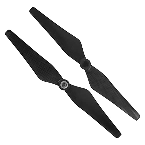 FLYPIG 9450 Carbon Fiber Self-Tightening Propellers, 2 Pairs - color: Black