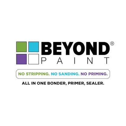 Beyond Paint All-in-One Refinishing Paint, No Sanding, Matte Finish for Cabinets, Countertops, Furniture and Doors, 1 Pint, Pebble - color: Pebble