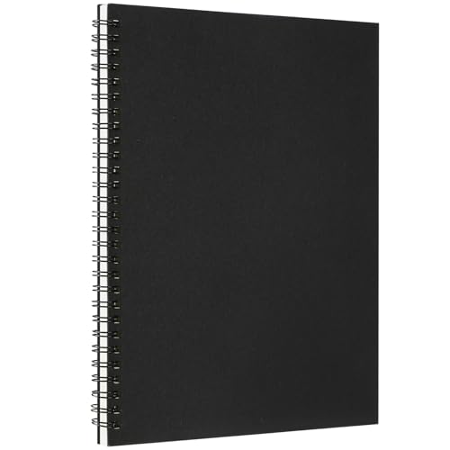Gueevin 1 Pack 10 x 8 Inch Sketch Book Bulk Spiral Sketchbook 60 Sheets - size: 10 x 8 Inch