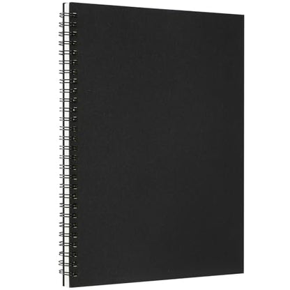 Gueevin 1 Pack 10 x 8 Inch Sketch Book Bulk Spiral Sketchbook 60 Sheets - size: 10 x 8 Inch