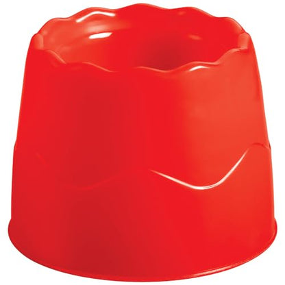 Prang No-Spill Painting Classroom Water Pots, 4.5"W x 3.5"H, 6 Assorted Colors, 6 Count