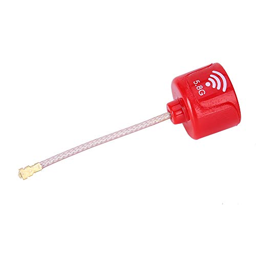 5.8Ghz 3dBi RHCP High Gain Antenna for FPV Racing Drone RC Parts Accessory Red (UFL)