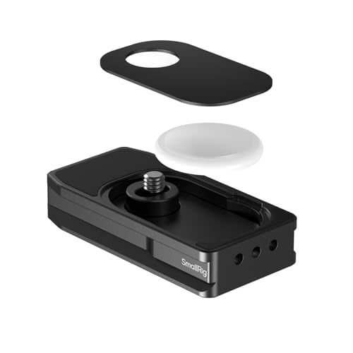 SMALLRIG Universal Mount Plate for AirTag, for SmartTag2，Baseplate for Arca - style: Universal