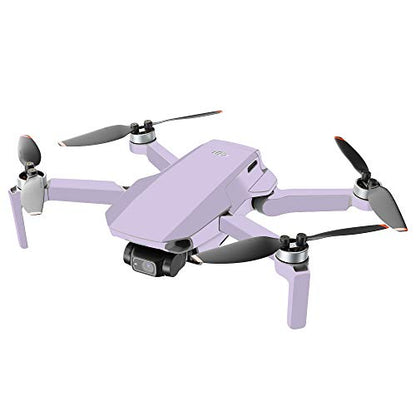 MightySkins Compatible with DJI Mini 2 Portable Drone - Solid Lilac | Protective, Durable, and Unique Vinyl Decal wrap Cover | Easy to Apply, Remove, and Change Styles | Made in The USA - color: Solid Lilac
