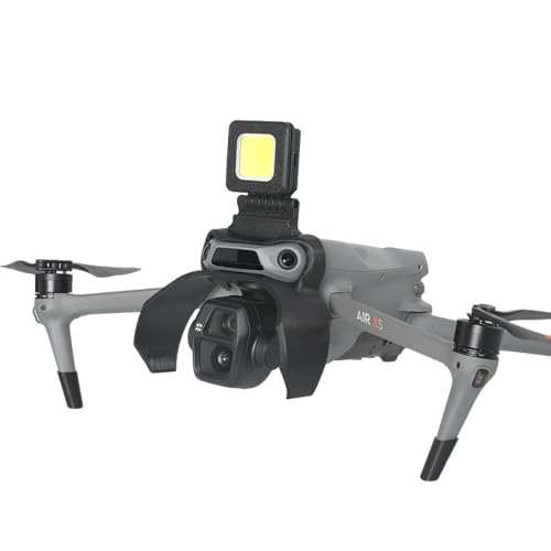 LED Navigation Light & Gimbal Guard for DJI AIR 3S Drone, 2-in-1 Anti-Collision Bumper Protective Cover with 3 Lighting Modes for Night Flying