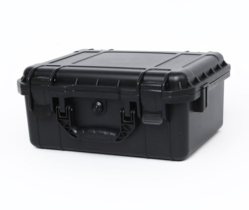 14in Waterproof Hard Shell Case with DIY Customizable Foam Insert (13 x 9.6 x 5.7in Interior) - size: 13 x 9.6 x 5.7 inches
