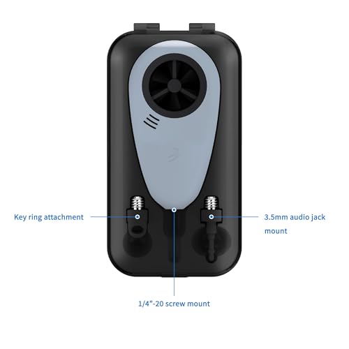 WeatherFlow - WINDmeter- A Wireless Pocket-Sized Anemometer That captures Highly Accurate Wind Measurements. Capture & Share Wind speeds & Direction with Accuracy and a Bluetooth Connection to apps.