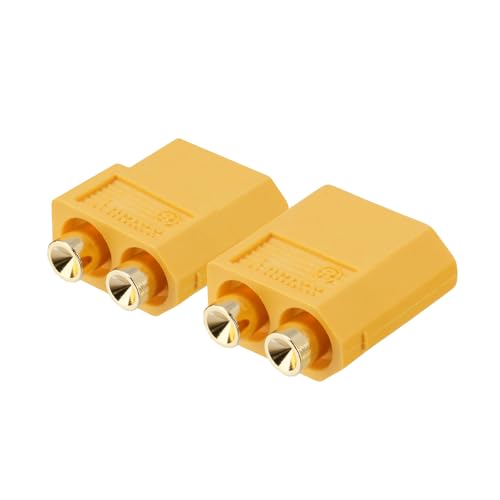 ELFCULB 10 Pairs Amass XT60PB PCB Mount Connectors for FPV Drones - color: 10 Pairs XT60PB