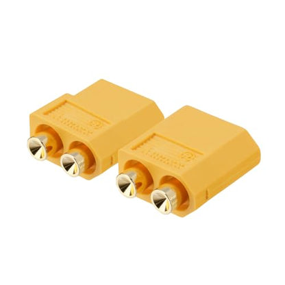 ELFCULB 10 Pairs Amass XT60PB PCB Mount Connectors for FPV Drones - color: 10 Pairs XT60PB