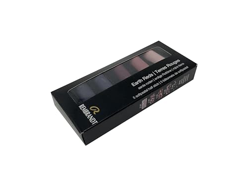 Rembrandt Soft Pastel Micro Set, 5-Piece Half Sticks, Earth Reds - color: Earth Reds, style: 5 Half Sticks in Micro Set