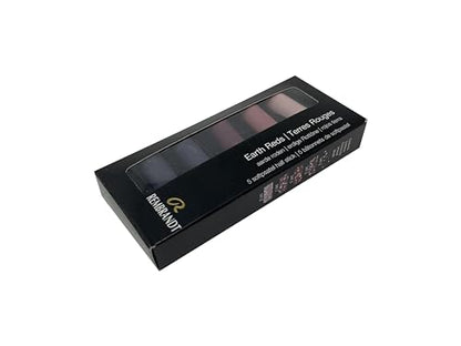 Rembrandt Soft Pastel Micro Set, 5-Piece Half Sticks, Earth Reds - color: Earth Reds, style: 5 Half Sticks in Micro Set