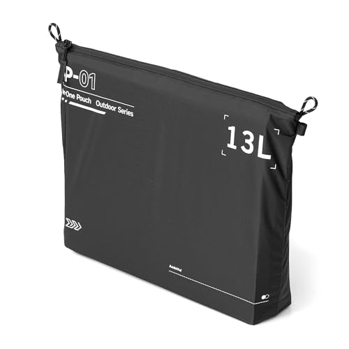 AMBITFUL AP-01 Water-Resistant Organizer Pouch, 17.7''x12.9'' Ultra-Light Travel Storage Bag for Camera Accessories, Cables, Toiletries and Outdoor Gear (XL（13L）) - size: XL（13L）
