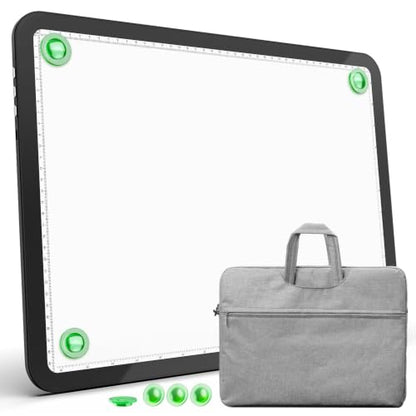 Rechargeable A3 Light pad with Bag,Bright Magnetic Light Box for tracing - size: A3 with Bag(Rechargeable)