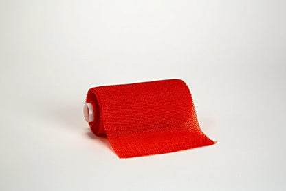 3M™ Scotchcast™ Soft Cast Casting Tape 82104R - color: Red, size: 4" x 4 yard