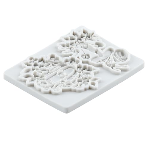 Mushroom Honeycomb Polymer Clay Mold Snail Flower Silicone Molds - color: Style L