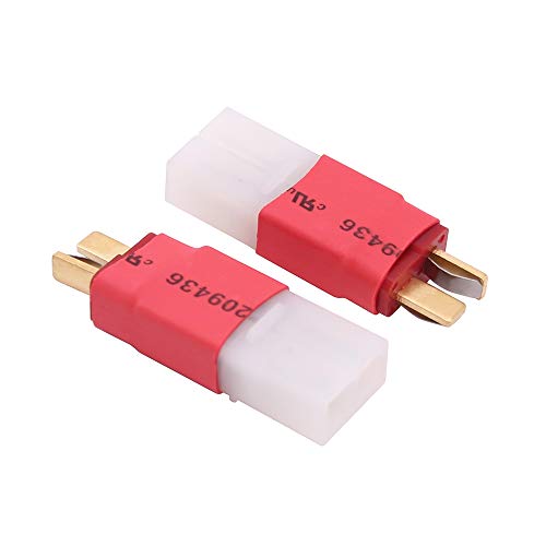 2pcs T-Plug Style Male to plug for Big Tamiya Female Adapter Connector(C129-2)