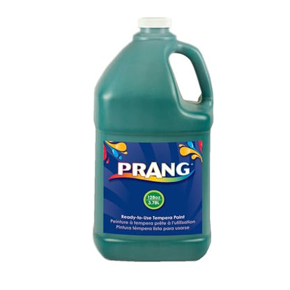 Prang Ready-to-Use Tempera Paint, Green, 1 Gal., 1 Count - color: Green, size: 1 Count (Pack of 1)