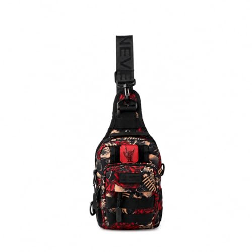 WOLFpak 4L Mini Tactical Sling Bag Crossbody - color: Rock & Reaper