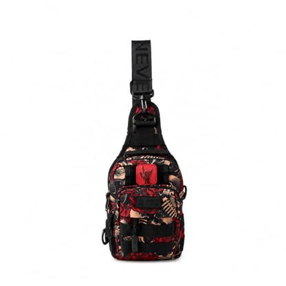 WOLFpak 4L Mini Tactical Sling Bag Crossbody - color: Rock & Reaper
