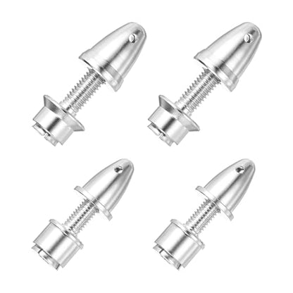 MECCANIXITY Propeller Adapter RC Plane Airplane Spinners, 3/3.17mm Aperture and 6/5mm Output Axle Propeller Adapter Saver for Shaft Brushless Motor Speed Controllers, Pack of 4 - size: 3/3.17mm x 6/5mm