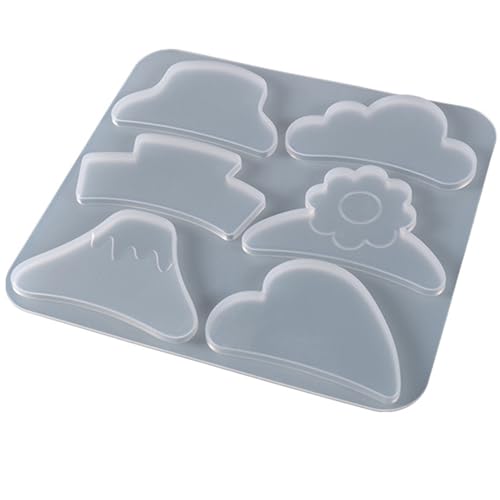 Silicone Resin Hair Claw Clip Mold, 1 Pc, Shark Hairpin
