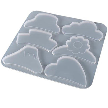 Silicone Resin Hair Claw Clip Mold, 1 Pc, Shark Hairpin