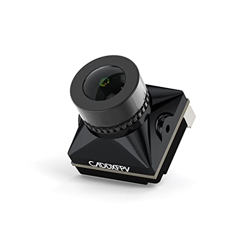 CADDXFPV Ratel 2 Analog FPV Camera, Black, 1200TVL, Starlight