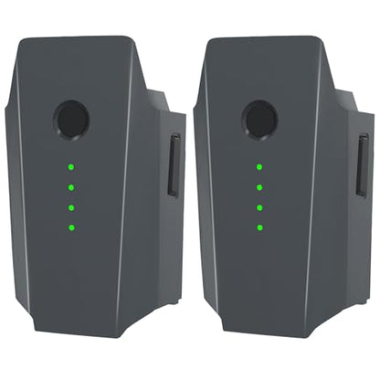 Mavic Pro Battery, 2 Pack 3830mAh 11.4V Intelligent Flight Battery for DJI Mavic Pro/Pro Platinum/Pro White