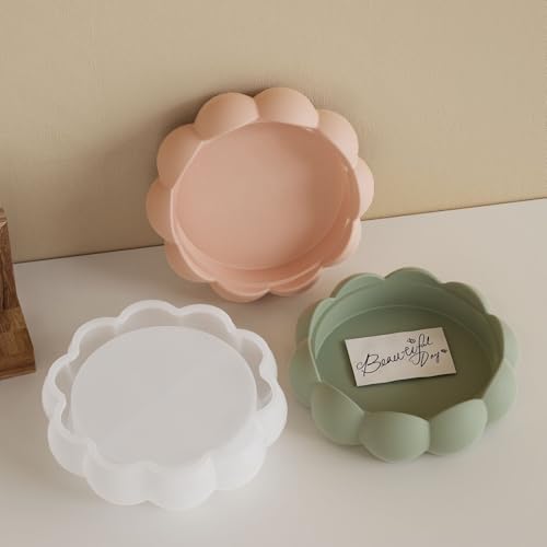 Lotus Bowl Resin Molds, Flower Tray Silicone Mold