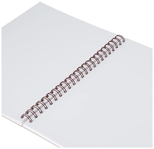 Strathmore 300 Series Visual Bristol Journal, 9"x12" Smooth, Wire Bound, 28 Sheets, White (Pack of 6) - size: 9x12 (Pack of 6), style: Bristol Smooth