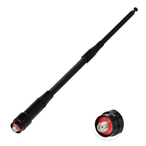 Bingfu UHF VHF Handheld Ham Radio Antenna Soft Whip Telescopic Antenna