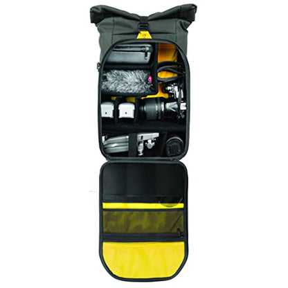 Torvol Drone Explorer Backpack MINI, Compact Drone and Camera Backpack – Modular Compartments, Laptop, Clothes, Rain Cover, Carry On Luggage Size – Black – 13L+8L