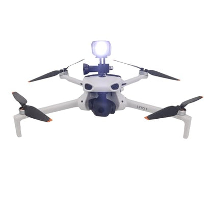 Night Light for DJI Lito X1/Lito 1, Top Search Light Spotlight Night Flight Light Warning Flash Lights Drone Accessory