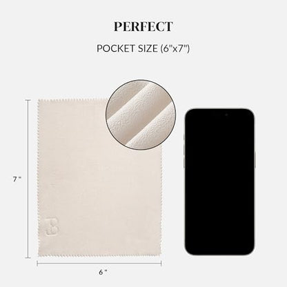 Payne Glasses 6 Pack Microfiber Cleaning Cloth for Glasses