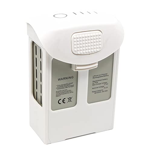 VILLEQUET Phantom 4 15.2V 5870mAh Intelligent Flight Replacement Battery for DJI Phantom 4 Series Drones DJI Phantom 4, Phantom 4 Pro, Phantom 4 Pro V2.0, Phantom 4 Advanced