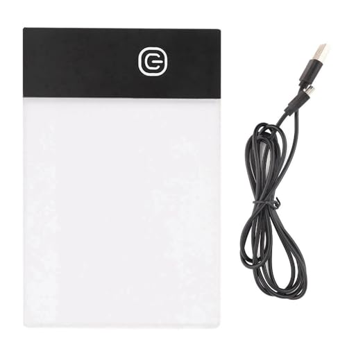 Anu Limen A6 LED Light Board Adjustable Brightness Tracing Light Pad for Art Craft, Sketching & Calligraphy, Portable USB Powered Design