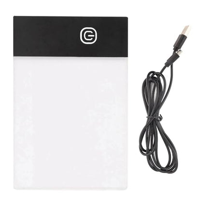 Anu Limen A6 LED Light Board Adjustable Brightness Tracing Light Pad for Art Craft, Sketching & Calligraphy, Portable USB Powered Design