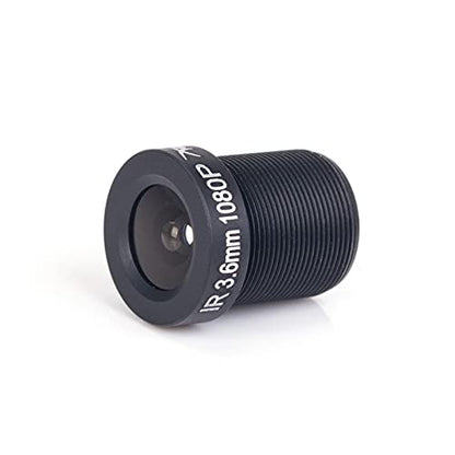 1/2.7" CCTV 3.6mm 1080P Lens Black for CCD Security Box Camera - color: 3.6mm