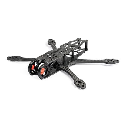 JeeFly 225mm FPV Drone Frame Carbon Fiber 5 inch Quadcopter Freestyle Frame Kit Lightweight X-Class Racing Chassis with Battery Strap (Drone Frame Only) - size: Drone Frame Only