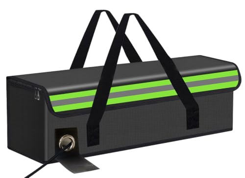 16.55"x5.52"x5.12" Fireproof Bag Lipo Battery Safe Bag for Ebike RC Lipo Battery Pack Storage Charging Transport,Home Office Travel Fireproof Safe Storage Pouch - size: 420*140*130mm
