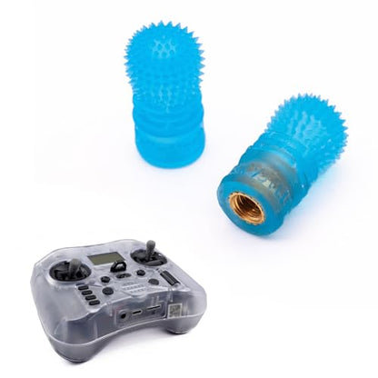 SoloGood RC Transmitter Stick Ends FPV Controller Replacement Joystick M3L for RadioMaster Pocket Remote Controller(V3 Blue) - color: V3 Blue