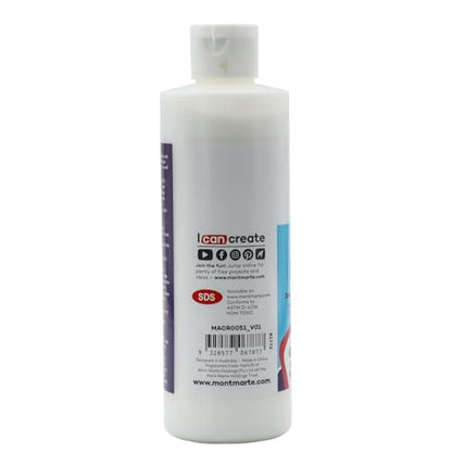 Mont Marte Deco Pudge Craft Varnish Signature 236ml (8 US fl.oz) 3PACK- Gloss, Multi-Purpose Clear Craft Sealer, Varnish, Decoupage Glue, Ideal for Acrylic Paints, Paper, Wood, Ceramics, Fabrics, Clay - color: Gloss, size: 8 Fl Oz (Pack of 3)
