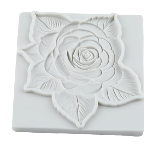 Rose Flower Silicone Mold Rose Flower Polymer Clay Molds - color: Style F