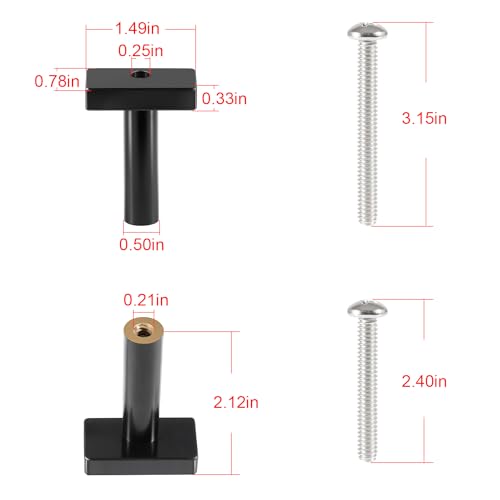 MGA015PB6 Mounting Isolator Kit Effectively Absorb Shocks and Protect Electronics, Include Anti-Corrosion Bolts, Vibration Dampening Set of 4
