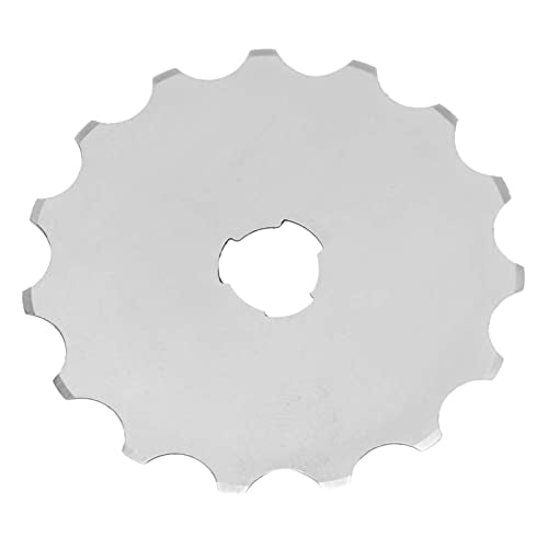Watris Veiyi 45mm Rotary Cutter Blades for Crochet Edge Projects, Fleece
