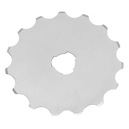 Watris Veiyi 45mm Rotary Cutter Blades for Crochet Edge Projects, Fleece