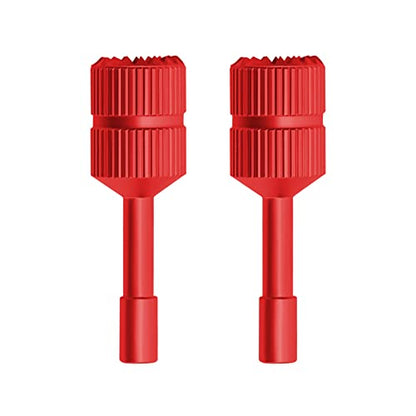 Mini 5 Pro Joysticks Sticks for DJI RC 2/RC Remote Controller, Aluminum Control Sticks Replacement Joystick Thumb Rocker for DJI Mini 5 Pro/4 Pro/Air 3/Mini 3 Pro Drone Accessories - color: Red
