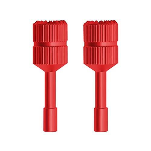 Mini 5 Pro Joysticks Sticks for DJI RC 2/RC Remote Controller, Aluminum Control Sticks Replacement Joystick Thumb Rocker for DJI Mini 5 Pro/4 Pro/Air 3/Mini 3 Pro Drone Accessories - color: Red